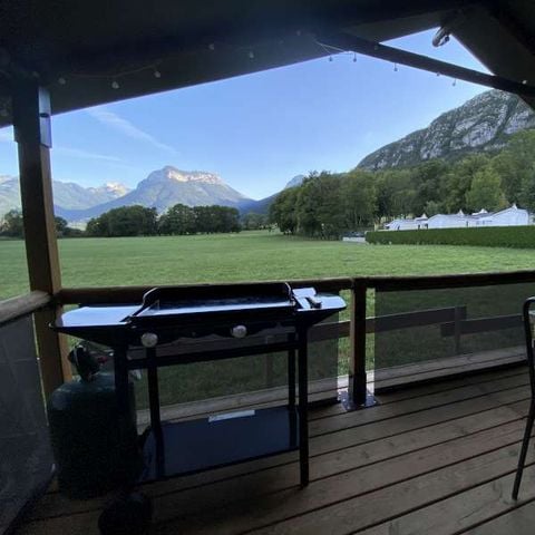 TIENDA DE LONA Y MADERA 5 personas - LODGE KENYA