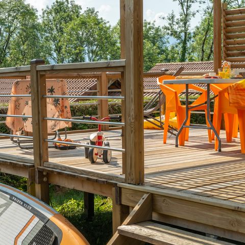 Stacaravan 4 personen - VISTA - 2 slaapkamers