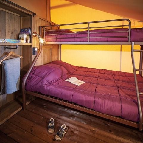 Tente en toile et en bois 5 personnes - KENYA
