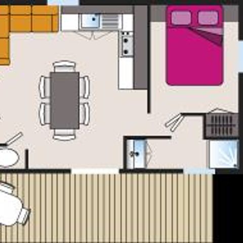 Mobile home 6 persons - OASIS