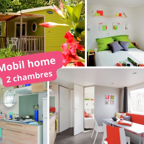 MOBILHOME 4 personas - 2 habitaciones