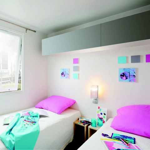 MOBILHOME 6 personnes - Premium clim 35m² - 3 chambres