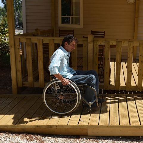 CASA MOBILE 4 persone - Casa mobile con 2 camere da letto - accesso per sedie a rotelle PMR