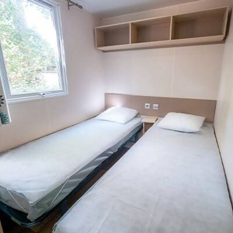 Mobilheim 6 Personen - Mobilheim | Classic | 3 Schlafz. | 6 Pers. | Erhöhte Terrasse