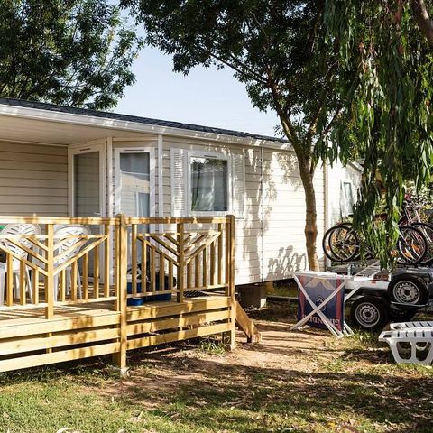 BUNGALOW 6 personnes - Mobil-home | Comfort | 2 Ch. | 4/6 Pers. | Terrasse simple
