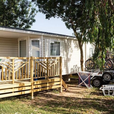 Mobile home 6 persons - Mobile-home | Comfort | 2 Bedrooms | 4/6 Pers. | Single terrace