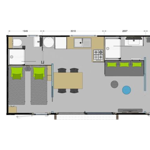 Mobile home 4 persons - Otello Premium