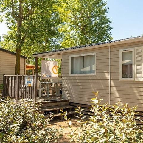 Mobile home 4 persons - Mobile-home | Comfort | 2 Bedrooms | 4 Pers. | Single terrace | Air-con.