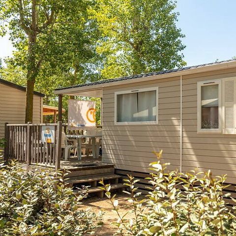 MOBILHOME 4 personnes - Mobil-home | Comfort | 2 Ch. | 4 Pers. | Terrasse simple | Clim.