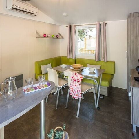 MOBILE HOME 6 people - Mobil-home | Classic | 2 Bedrooms | 4/6 Pers. | Raised terrace | Air-con.