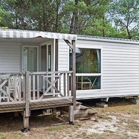 MOBILHOME 4 personnes - Mobil-home | Comfort | 2 Ch. | 4 Pers. | Terrasse simple | Clim.