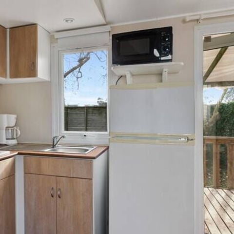 Mobilhome 6 personnes - Comfort - 3 chambres - Terrasse surélevée