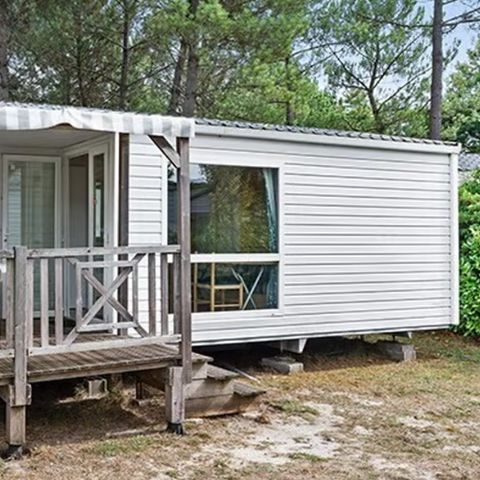 Mobile home 4 persons - Mobile-home | Comfort | 2 Bedrooms | 4 Pers. | Single terrace