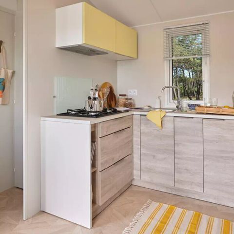 Mobilheim 4 Personen - Mobilheim | Comfort | 2 Zi. | 4 Pers. | Einfache Terrasse