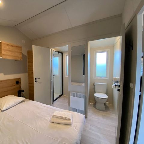 Mobilheim 6 Personen - Mobilheim | Komfort | 3 Schlafzimmer | 6 Personen | Einfache Terrasse | Klimaanlage | TV