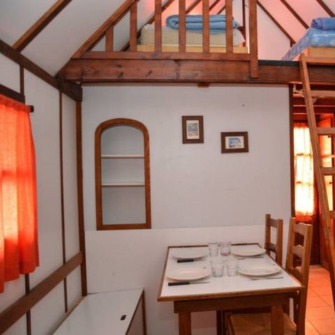 MAISON 4 personnes - Cabane Camarguaise 2/4P