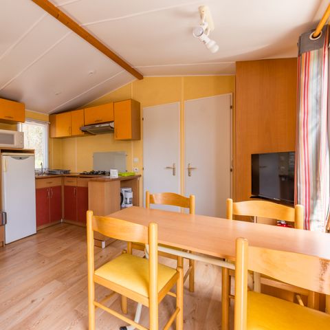 Mobilheim 6 personen - 2 Schlafzimmer für 4/6 Personen