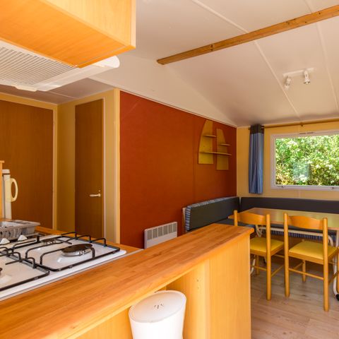 Mobilheim 6 personen - 2 Schlafzimmer für 4/6 Personen