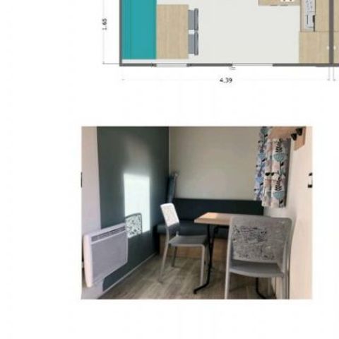 MOBILHOME 4 personas - ROSA LILA LIRIO MIMOSA