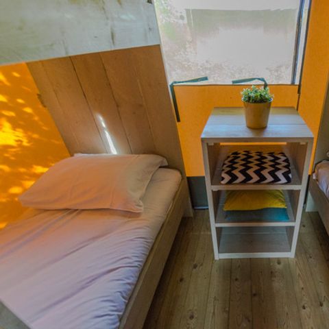Canvas and wooden tent 5 persons - Safari