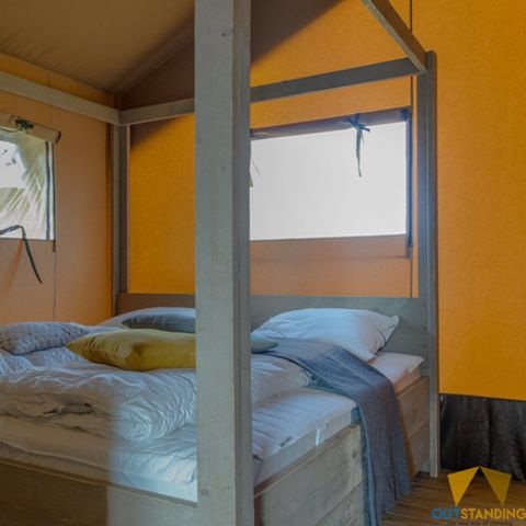 Canvas and wooden tent 5 persons - Safari