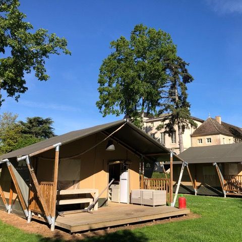 Canvas and wooden tent 5 persons - Safari