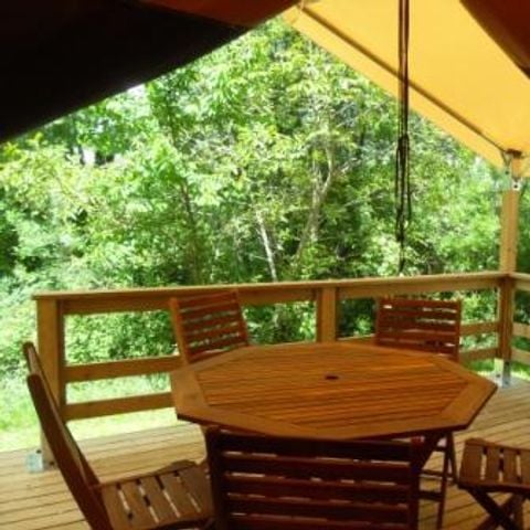 BUNGALOW TOILÉ 4 personnes - Lodge Victoria Confort + Sans sanitaire