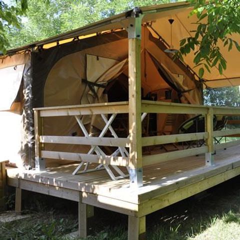 BUNGALOW IN TELA 4 persone - Lodge Victoria Comfort + Senza servizi igienici