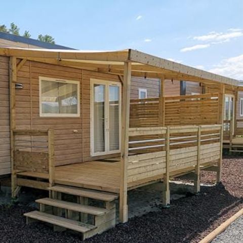Stacaravan 6 personen - Luxe 3CH met airconditioning