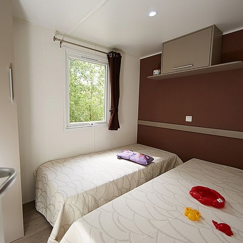 Mobile home 6 persons - Comfort 32 m² 3 bedrooms Air conditioning, Tv