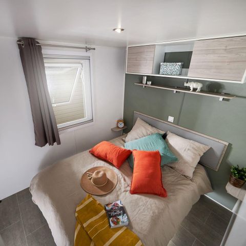 Mobile home 6 persons - Homeflower Premium 33 m² 3 bedrooms Air conditioning, Tv, dishwasher