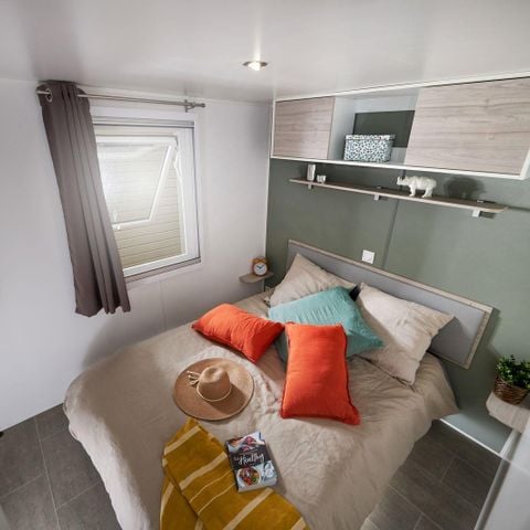 Stacaravan 6 personen - Homeflower Premium 33 m² 3 slaapkamers Airconditioning, Tv, vaatwasser
