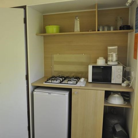 Mobilheim 4 personen - Tithome Standard 21m² (ohne Sanitäranlagen) + Terrasse 10m²