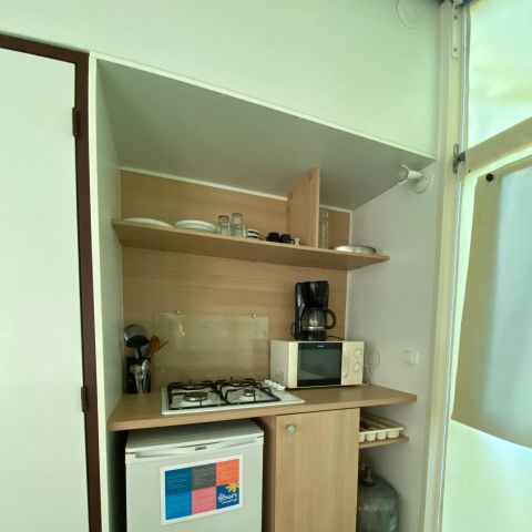 Mobile home 4 persons - Standard Tithome 21m² (without sanitary facilities) + terrace 10m².