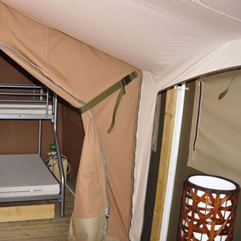 Glamping tent 5 persons - Freeflower Comfort without sanitary facilities 40m².
