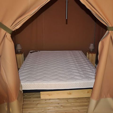 Glamping tent 5 persons - Freeflower Comfort without sanitary facilities 40m².