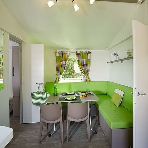 Stacaravan 4 personen - Comfort+ 27 m²