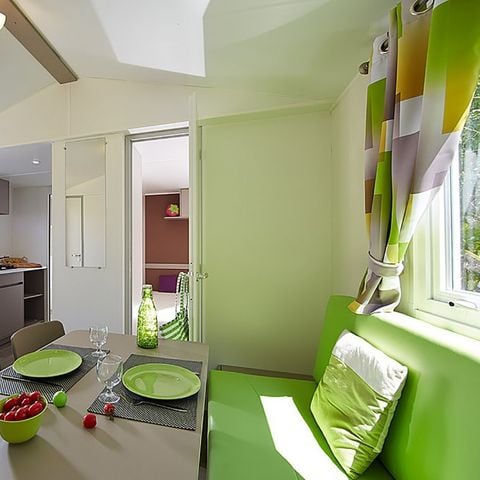 Stacaravan 4 personen - Comfort+ 27 m²