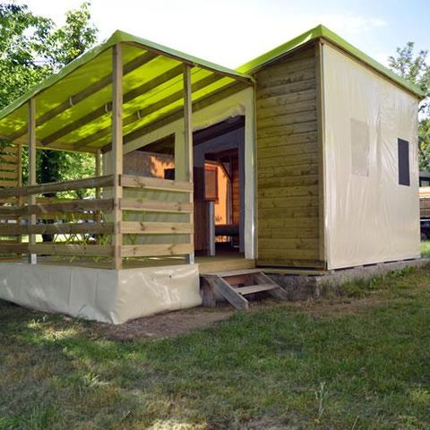 Bungalowzelt 5 personen - Funflower Standard 23m² ohne Sanitäranlagen