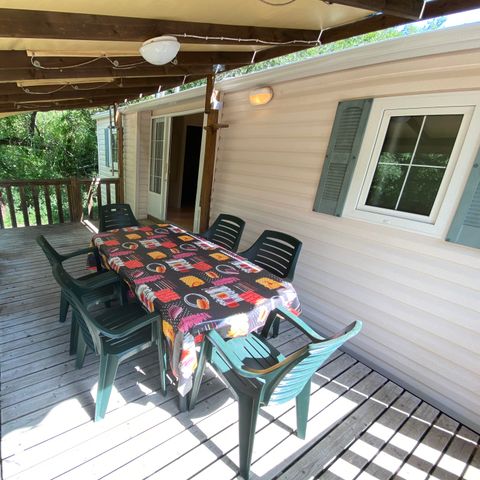 MOBILE HOME 4 people - Comfort Mobile-home 32m² (4p-2ch), Air conditioning, TV