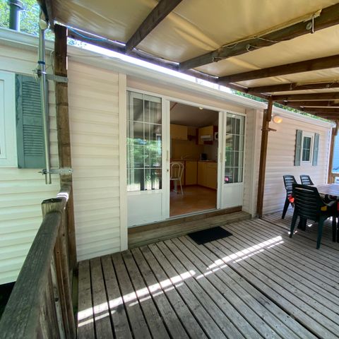 MOBILE HOME 4 people - Comfort Mobile-home 32m² (4p-2ch), Air conditioning, TV