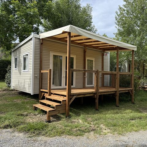 Mobile home 2 persons - NEW : Comfort mobile home 22m² (2p-1ch), Air conditioning, TV