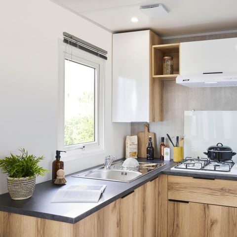 BUNGALOW 2 personnes - NEW : Mobil-home Confort 22m² (2p-1ch), Clim, TV