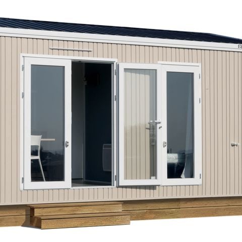 Stacaravan 2 personen - NIEUW : Comfort stacaravan 22m² (2p-1ch), Airconditioning, TV