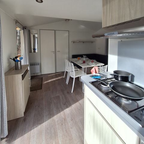 Stacaravan 4/6 personen - Comfort voor - NIEUW