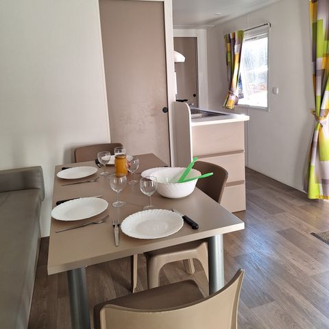 MOBILHOME 5 personas - Cómodo para 4/5 personas