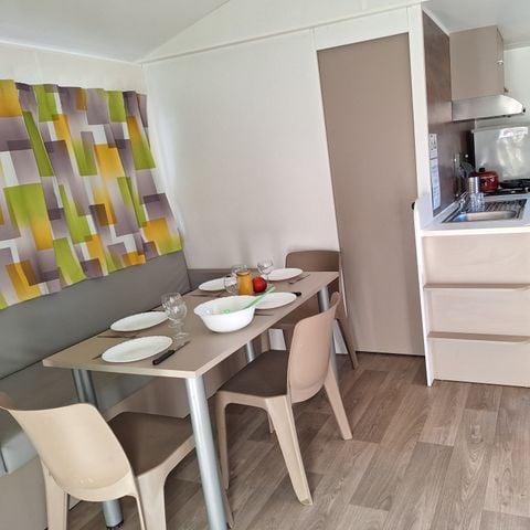 Stacaravan 4/5 personen - Comfortabel voor