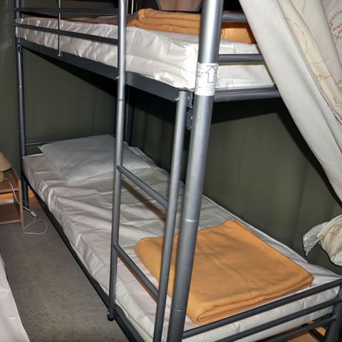 Tent van canvas en hout 5 personen - Bengaals