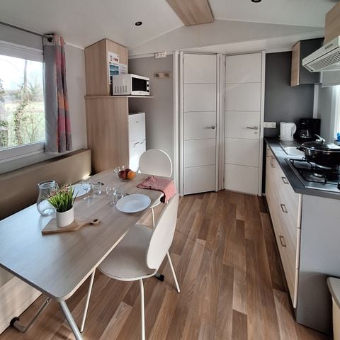 Stacaravan 4 personen - Met airconditioning