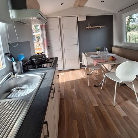 Stacaravan 4 personen - Met airconditioning